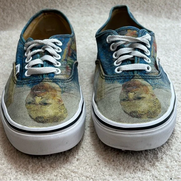 Vans x Van Gogh Museum Self Portrait Sneakers Unisex Shoe Men 7.5 Women 9 - Picture 7 of 9